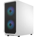 Fractal Design Focus 2 RGB Mid-Tower Case (White, Tempered Glass Window)