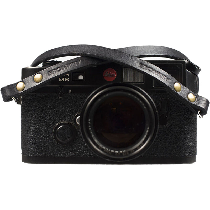 Bronkey Berlin 101 Leather Camera Strap (Black, 47.2")