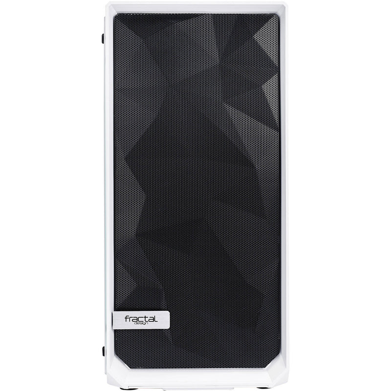 Fractal Design Meshify C Mid-Tower Case (Tempered Glass,&nbsp;White)