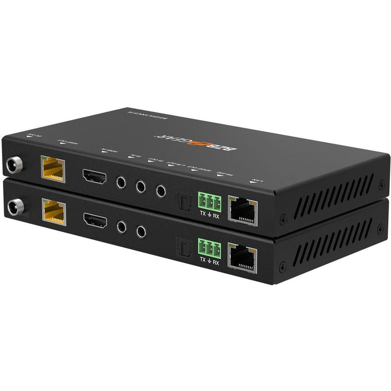 BZBGEAR 4K 18Gbps HDMI HDBaseT Extender with IR/ARC/POC/RS-232/Ethernet and Audio Embedding/De-Embedding