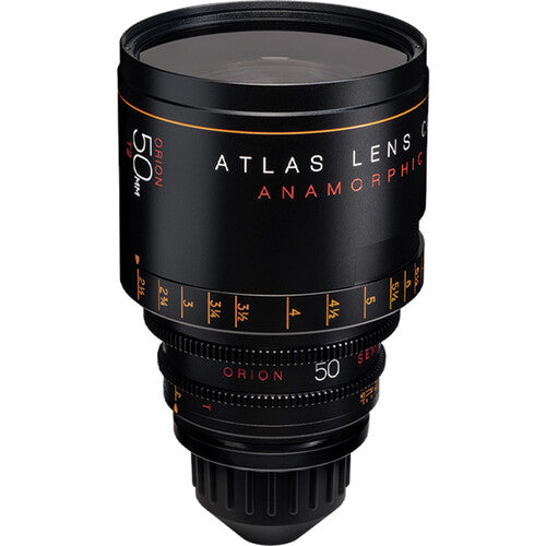 Atlas Lens Co. Orion 50mm T2 2x Anamorphic Prime Lens (PL Mount, Feet)