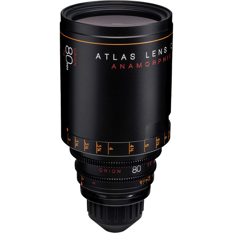 Atlas Lens Co. Orion 80mm T2 2x Anamorphic Prime Lens (PL Mount, Feet)