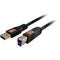 Comprehensive Pro AV/IT Integrator Series USB-A Male 3.2 Gen 1 to USB-B Male Cable (6')