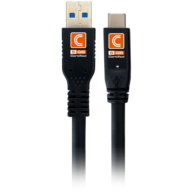 Comprehensive Pro AV/IT Integrator USB 3.2 Gen 1 Type-A to Type-C Male Cable (6')