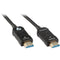 Pearstone 8K Hybrid Optical HDMI Cable (50')