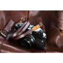 Bronkey Tokyo 105 Leather Camera Neck Strap (Brown and Tan, 47.2")