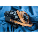 Bronkey Tokyo 106 Leather Camera Neck Strap (Tan and Brown, 47.2")