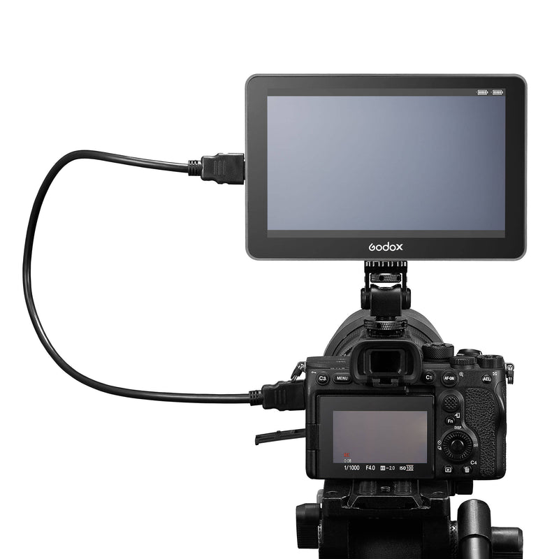 Godox GM7S 7" 4K HDMI Touchscreen Ultra-Bright On-Camera Monitor