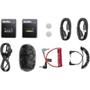 Godox MoveLink II M1 Compact Wireless Microphone System for Cameras & Smartphones with 3.5mm (2.4 GHz, Black)