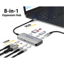 EZQuest USB-C Multimedia 8-in-1 Hub