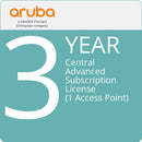 HPE Networking Central Advanced Access Point License (3-Year, 1 AP)