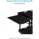 Proaim Wing Folding Side Shelf for Victor & Atlas Video Production Carts