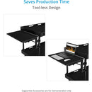 Proaim Wing Folding Side Shelf for Victor & Atlas Video Production Carts