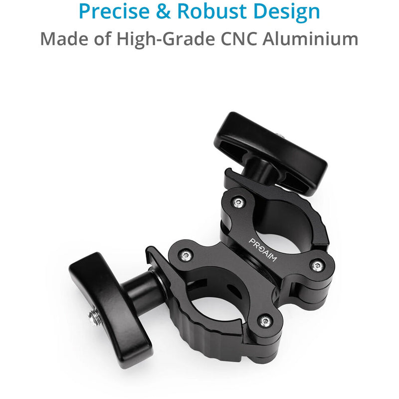 Proaim Double Swivel Clamp for Speed Rails & Scaffold Poles (1.5 to 1.96")