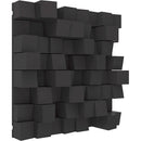 Vicoustic Multifuser Wood 64 MKII Acoustic Panel (Matte Black, 4-Pieces)