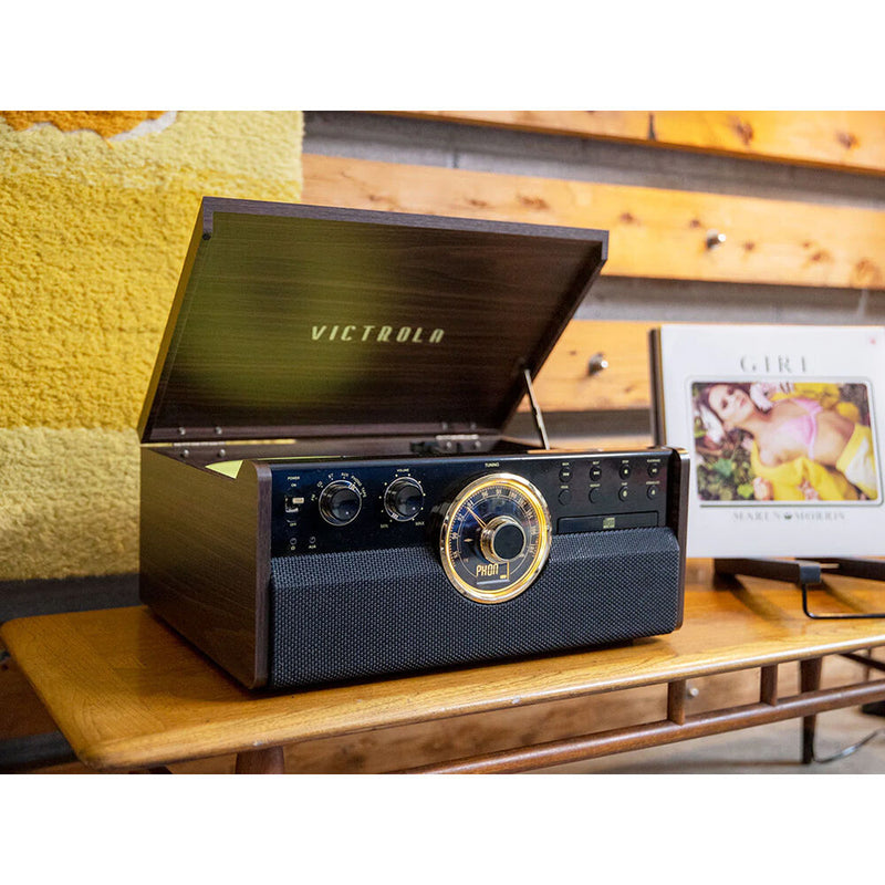 Victrola The Empire Signature 7-in-One Turntable Music System