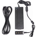 IndiPRO Tools 15V, 10A AC Power Supply to 4-Way D-Tap Splitter (10')