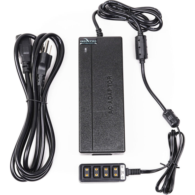 IndiPRO Tools 15V, 10A AC Power Supply to 4-Way D-Tap Splitter (10')