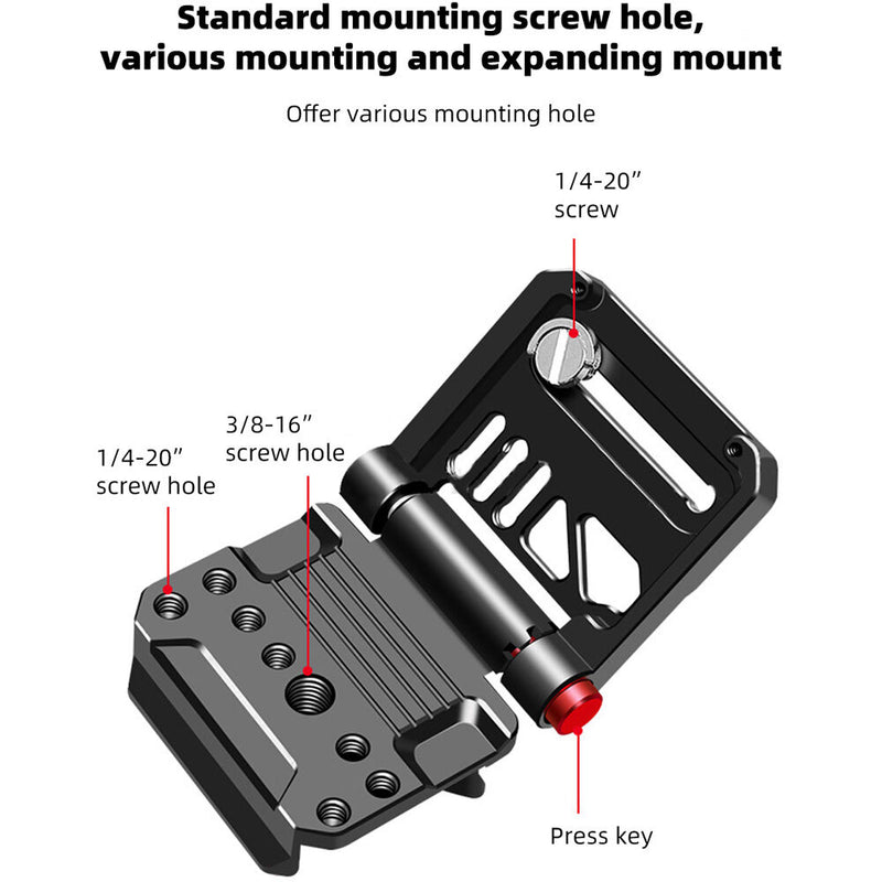 DigitalFoto Solution Limited Folding L-Shaped Quick Release Baseplate