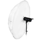 FotodioX Pro Parabolic Umbrella with Diffusion Cover (60", White Translucent)