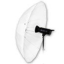 FotodioX Pro Parabolic Umbrella with Diffusion Cover (60", White Translucent)