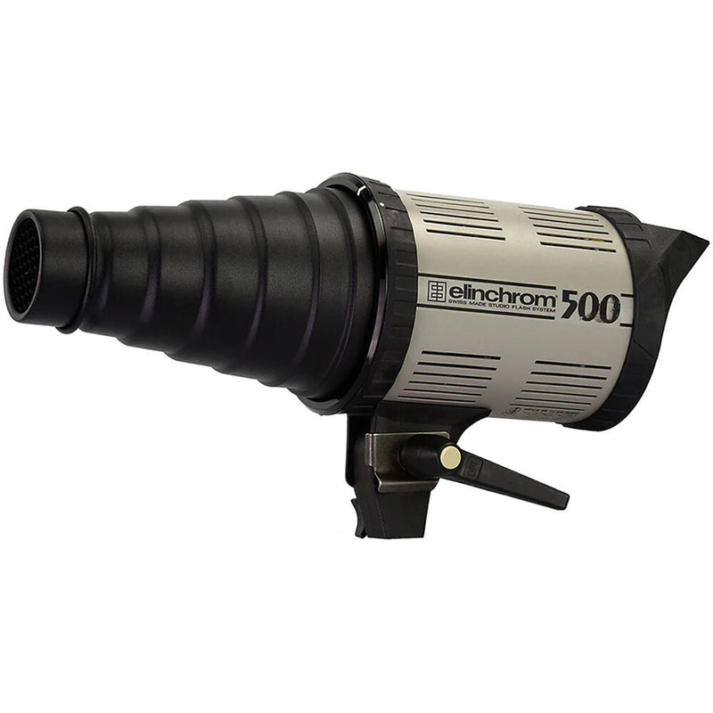 FotodioX Snoot with Grid and Gels for Elinchrom Mount