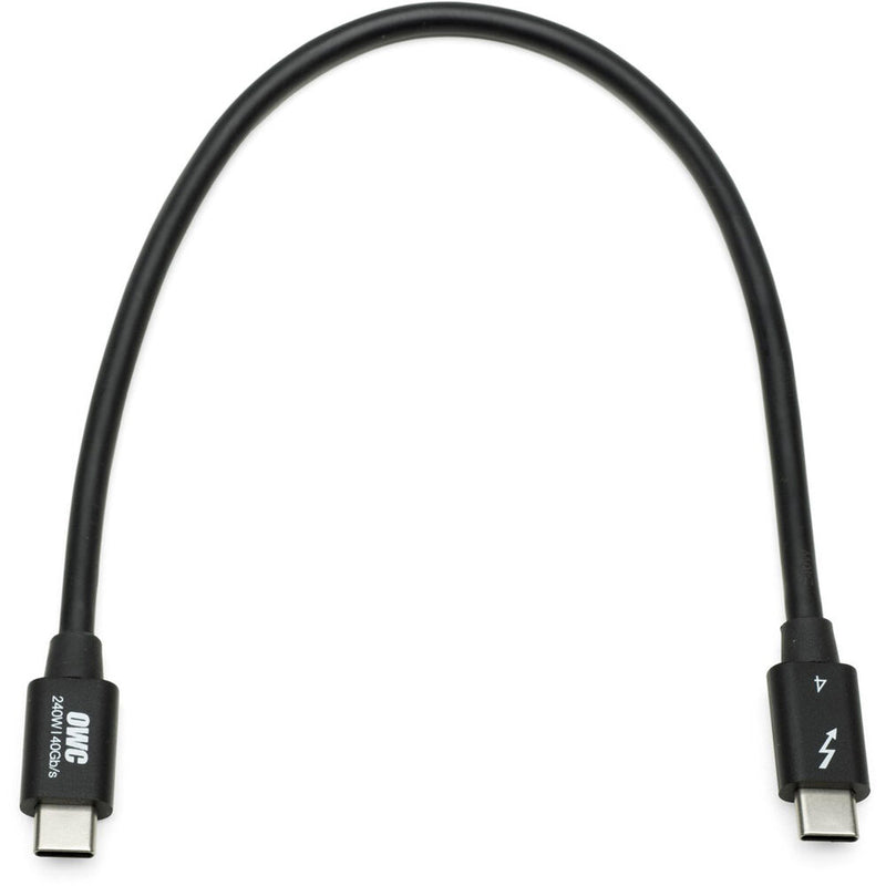 OWC Thunderbolt 4 USB Type-C Male Cable (11.8")