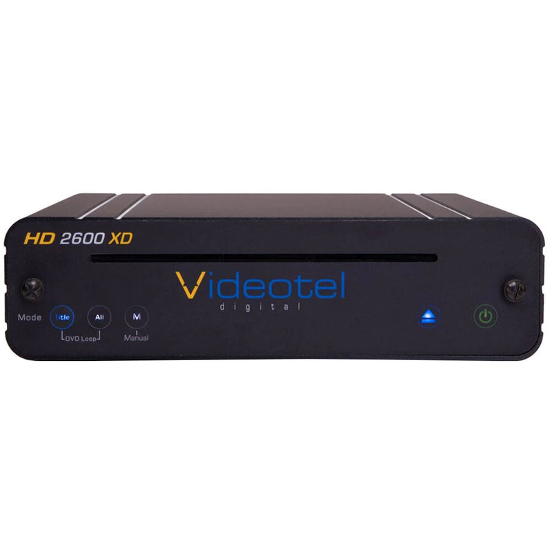 Videotel Digital HD2600 XD Industrial-Grade Looping DVD Player