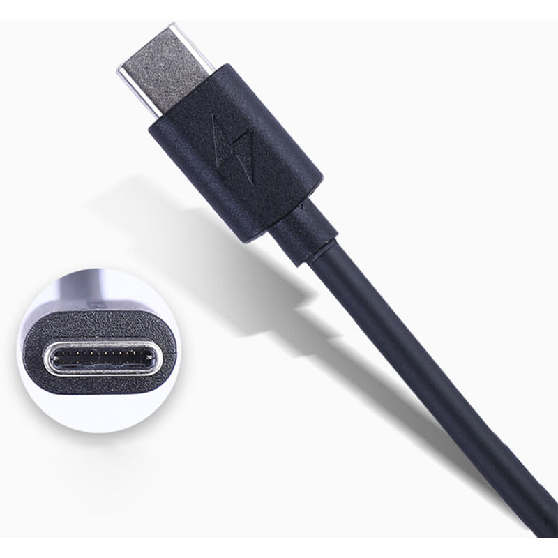 DigitalFoto Solution Limited Coiled USB-C to DC Barrel Power Cable (1.6 to 4.9')