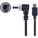 DigitalFoto Solution Limited Coiled USB-C to Locking DC Barrel Power Cable (1.6 to 4.9')