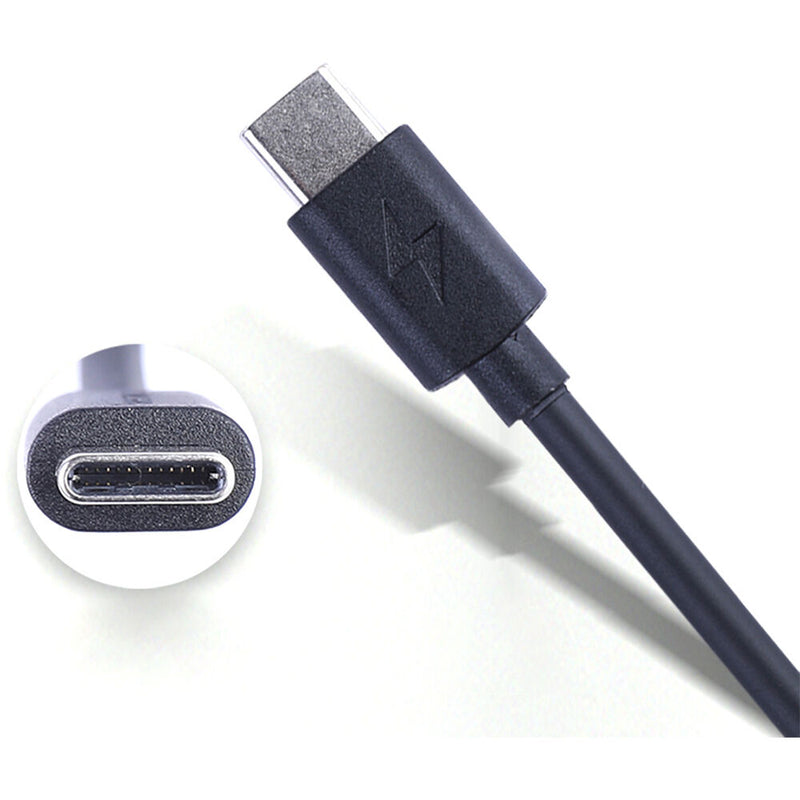 DigitalFoto Solution Limited Coiled USB-C to Locking DC Barrel Power Cable (1.6 to 4.9')