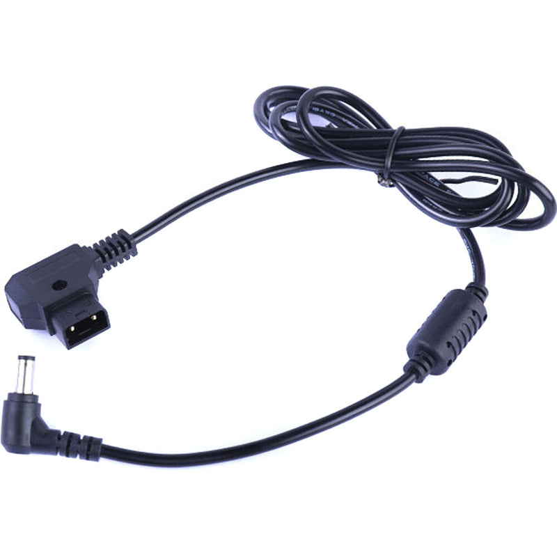 DigitalFoto Solution Limited Right-Angle D-Tap to Right-Angle DC Barrel Power Cable (3.9')