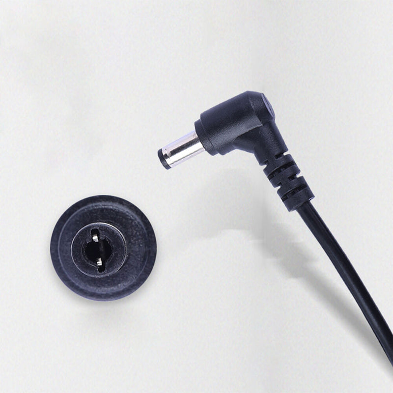 DigitalFoto Solution Limited Right-Angle D-Tap to Right-Angle DC Barrel Power Cable (3.9')