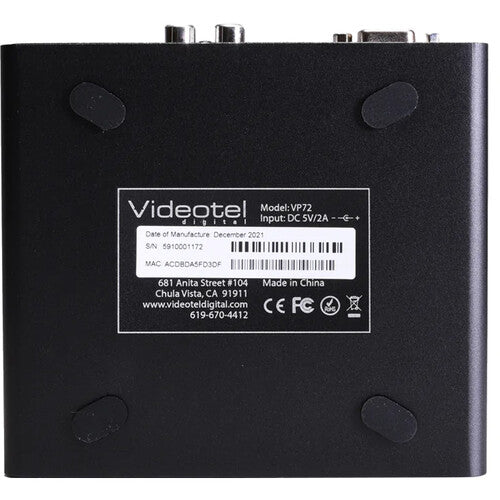 Videotel Digital VP72 4K Industrial Digital Signage Media Player