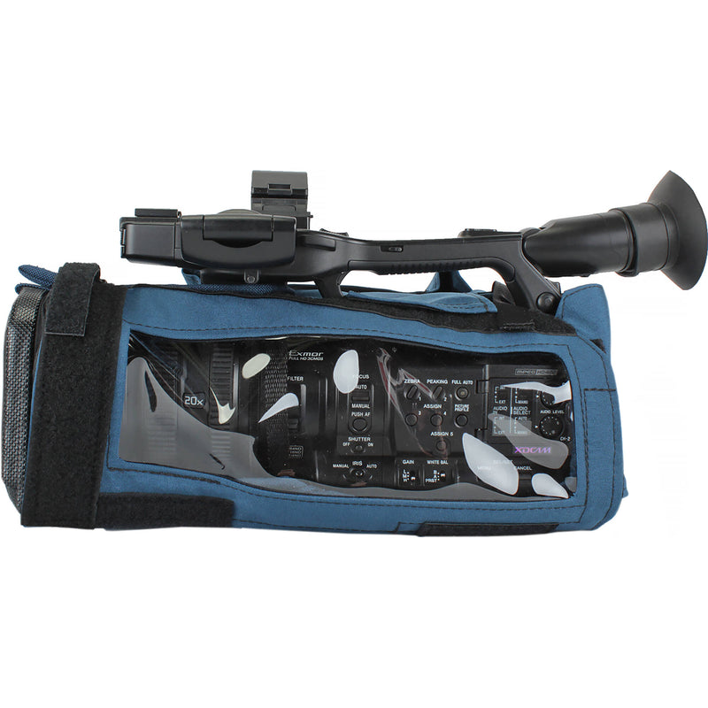 PortaBrace Body Armor for Panasonic HC-X1 Camera (Blue)