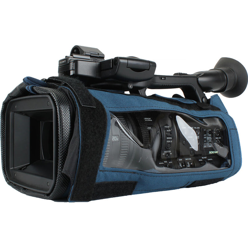 PortaBrace Body Armor for Panasonic HC-X1 Camera (Blue)