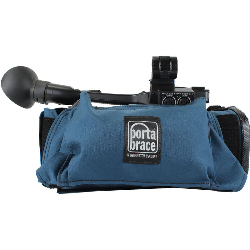 PortaBrace Body Armor for Panasonic HC-X1 Camera (Blue)