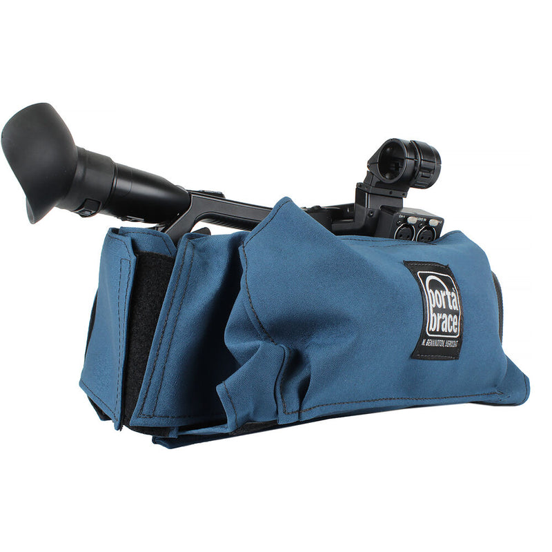 PortaBrace Body Armor for Panasonic HC-X1 Camera (Blue)