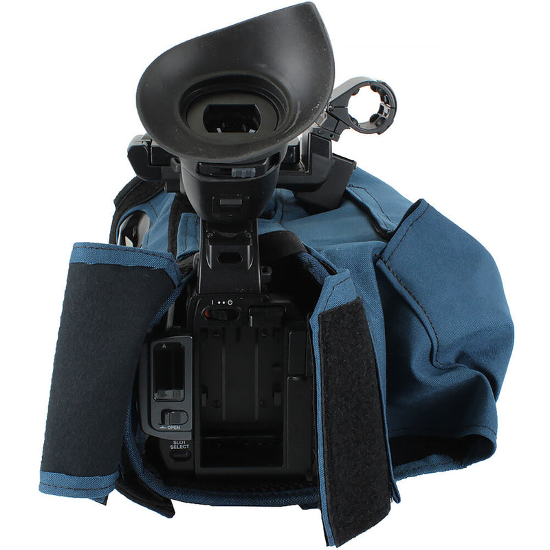 PortaBrace Body Armor for Panasonic HC-X1 Camera (Blue)