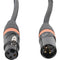 American DJ Accu-Cable XLPRO-100 XLR3M to XLR3F Audio Cable (100')