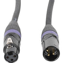 American DJ Accu-Cable XLPRO-35 XLR3M to XLR3F Audio Cable (35')