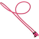 Kondor Blue iJustine Male USB-C 3.2 Gen 2 Right Angle Cable (3', Pink)