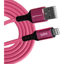 Kondor Blue iJustine Lightning to USB-A Charge & Sync Cable (3.3', Pink)