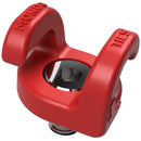 Kondor Blue Mondo Ties Cable Management Clips (Red, 10-Pack)