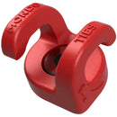 Kondor Blue Mondo Ties Cable Management Clips (Red, 5-Pack)