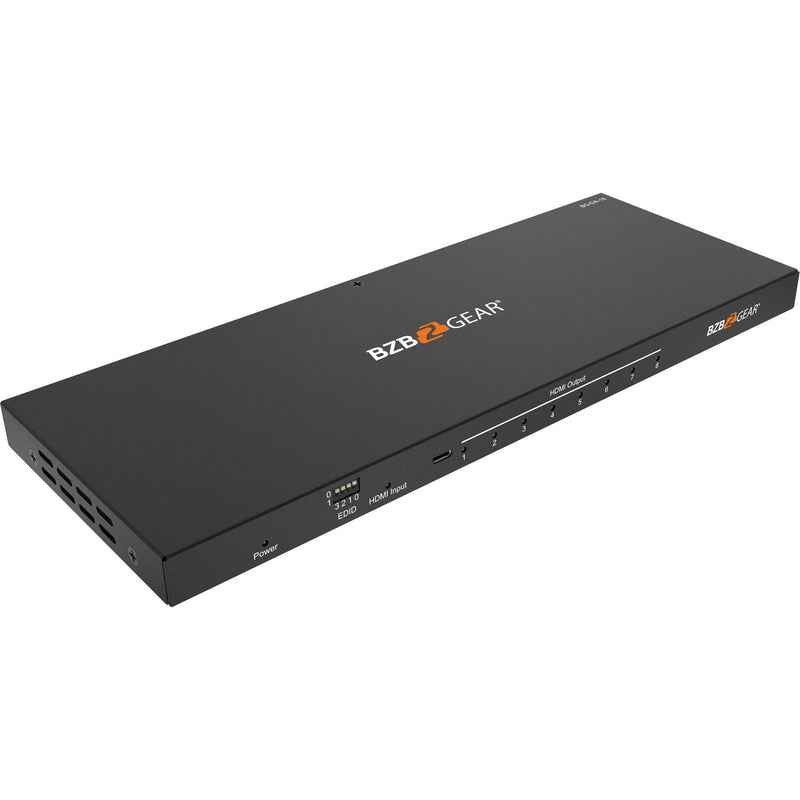 BZBGEAR BG-DA-18 1x8 UHD 4K Ultra-Slim HDMI Splitter