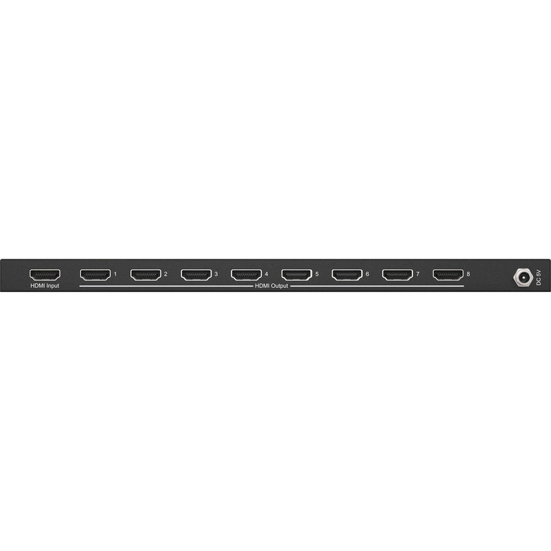 BZBGEAR BG-DA-18 1x8 UHD 4K Ultra-Slim HDMI Splitter