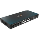 BZBGEAR 2x2 8K60 HDMI 2.1 Matrix Switcher with Audio De-Embedder