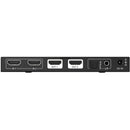 BZBGEAR 2x2 8K60 HDMI 2.1 Matrix Switcher with Audio De-Embedder