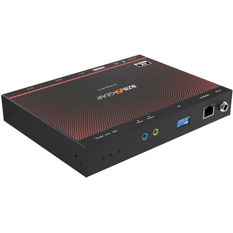 BZBGEAR 4K UHD AV over IP Multicast Receiver with Video Wall & PoE Support